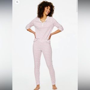 Roller rabbit heart pajamas
